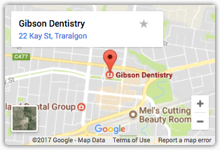 Gibson Dentistry Map